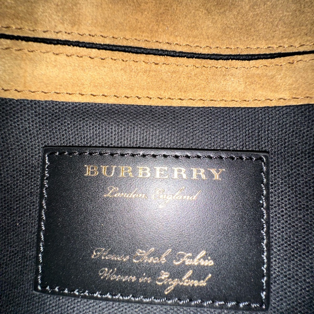 Burberry Macken House Check Derby Leather Crossbody bag - Picture 9 of 13